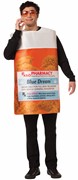 Rasta Imposta Blue Dream RX Bottle Costume, Adult One Size 1865