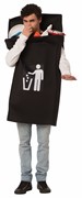 Rasta Imposta Black Trash Can Halloween Costume, Adult One Size GC5991