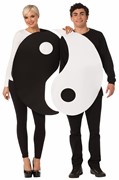 Rasta Imposta Yin & Yang Couples Costume, Adult One Size GC6199