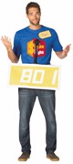 Rasta Imposta The Price is Right Contestant Row Yellow Costume, Adult One Size GC3835Y