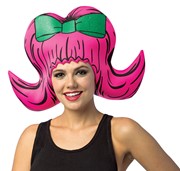 Rasta Imposta Pink Bouffant Cartoon Wig 1347