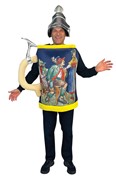 Rasta Imposta Beer Stein Halloween Costume, Adult One Size GC5478