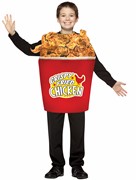 Rasta Imposta Bucket of Fried Chicken Halloween Costume, Child Size 7-10 GC6208710