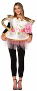 Rasta Imposta Spill It Tea Cup Halloween Costume, Women's Size 2-8 GC7711