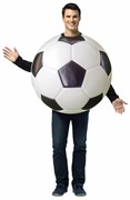 Rasta Imposta Soccer Ball Costume, Adult One Size GC6842