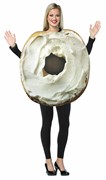 Rasta Imposta Bagel with Cream Cheese Costume, Adult One Size GC7401