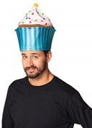 Rasta Imposta Blue Cupcake Hat Costume, Adult One Size 1290