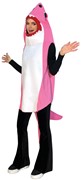 Rasta Imposta Ultimate Pink Shark Costume, Adult Size Small-Medium 1206