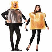 Rasta Imposta Toast & Toaster Couples Halloween Costume, Adult One Size 10362