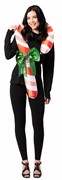 Rasta Imposta Candy Cane Halloween Christmas Costume, Adult One Size R1253-OS