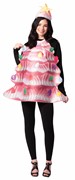 Rasta Imposta Ceramic Pink Christmas Tree Halloween Costume, Adult One Size R1769-OS