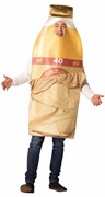 Rasta Imposta 40 oz Bottle in Brown Bag Halloween Costume, Adult One Size GCR1824