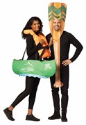 Rasta Imposta Canoe & Paddle Couples Halloween Costume, Adult One Size 10376