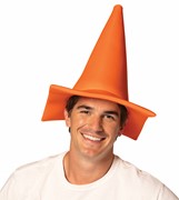 Rasta Imposta Caution Safety Cone Hat, Adult One Size 3003-00