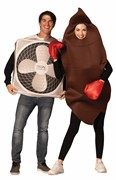 Rasta Imposta Shit Hits the Fan Couple Halloween Costume, Adult One Size GCR1283