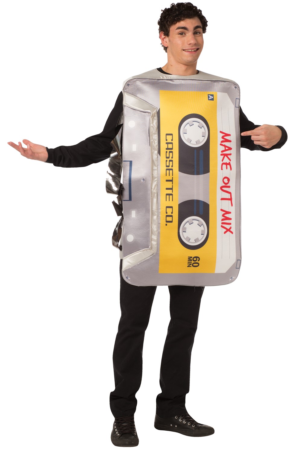 Retro Cassette Mix Tape Costume | 90's | Rasta Imposta