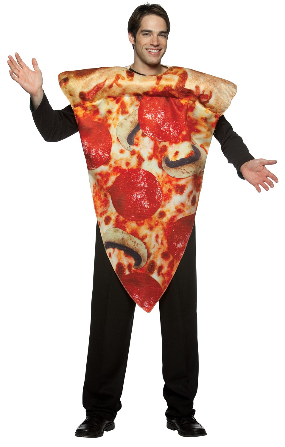 Rasta Imposta Pizza Slice Costume, Adult One Size 7105