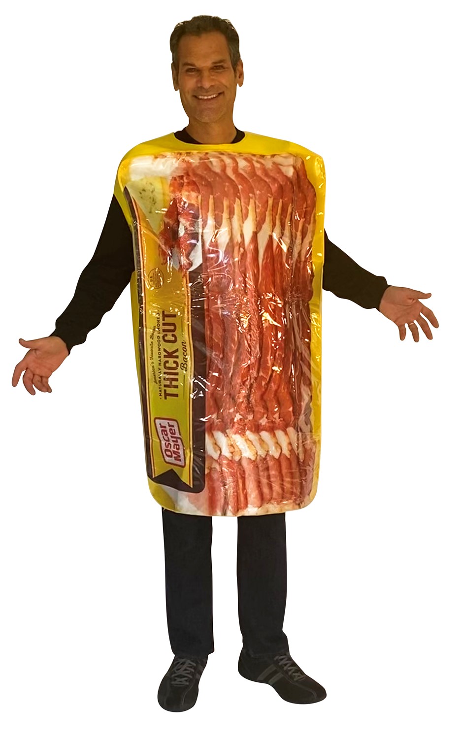 Rasta Imposta Oscar Mayer Packaged Thick Cut Bacon Halloween Costume, Adult One Size 1703