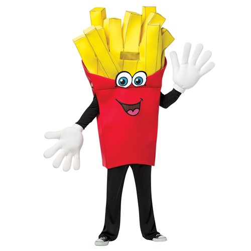 Rasta Imposta French Fries Mascot, Adult One Size 11520