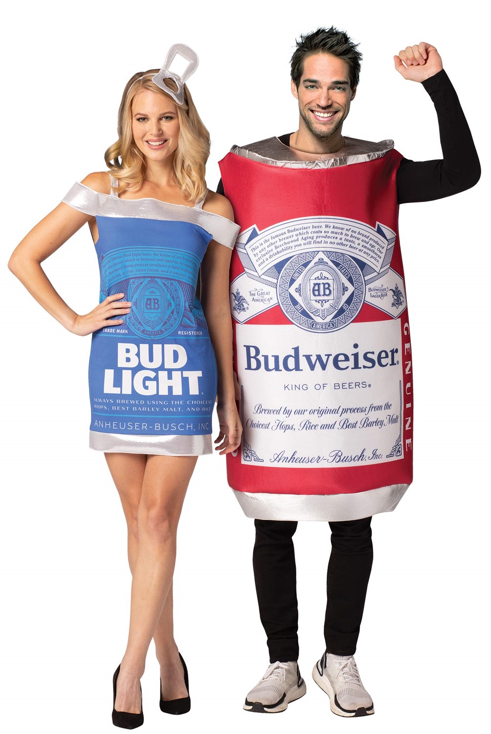 Budweiser Vintage Can & Bud Light Dress