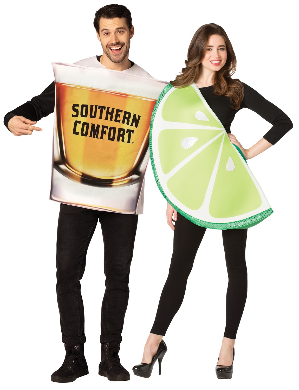 Tequila Bottle & Lime Slice Couple Costume | Siesta | Rasta Imposta