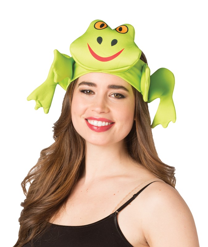 Rasta Imposta Frog Happy Heads Headband, Adult One Size 18001