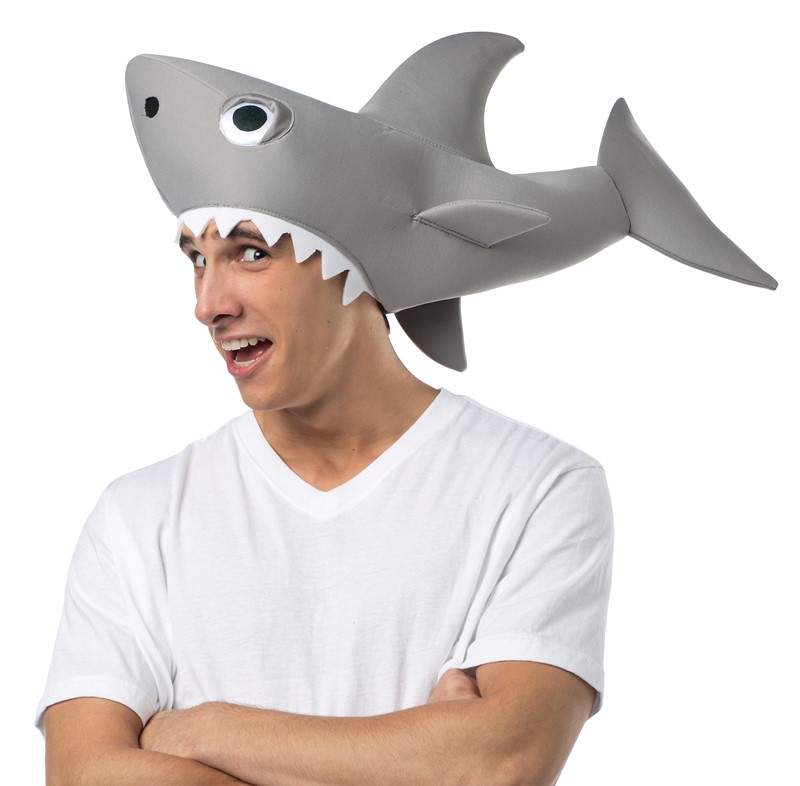 Shark Straw Hat Adult