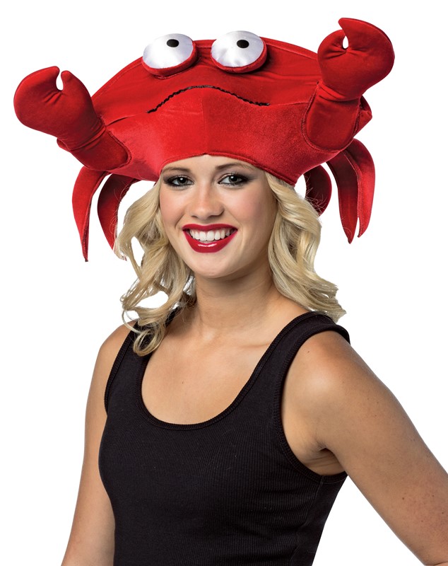 Rasta Imposta Crab Hat, Adult One Size 1527