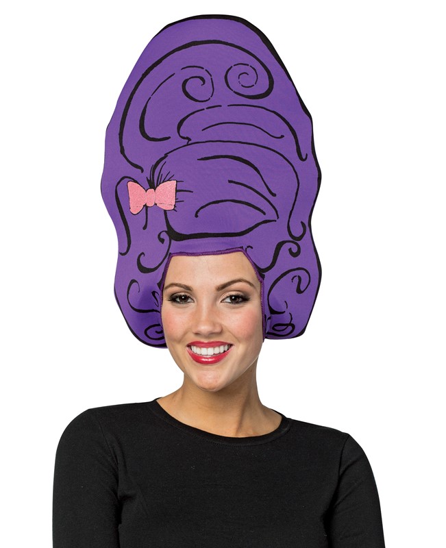 Rasta Imposta Purple Beehive Cartoon Wig 1348