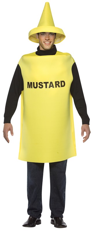 Rasta Imposta Yellow Mustard Costume, Adult One Size 306