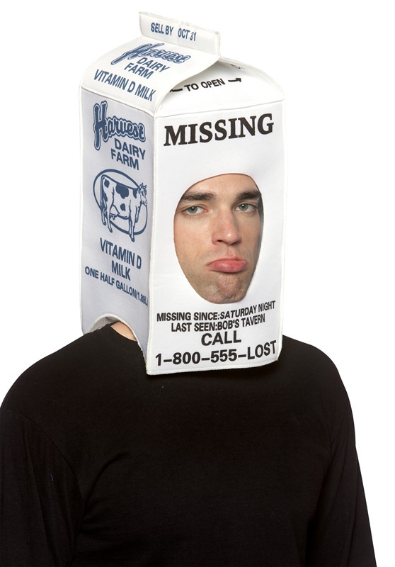 milk carton missing children