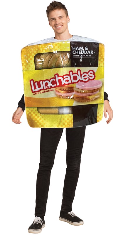 Rasta Imposta Kraft Lunchables Convenience Meals Halloween Costume, Adult One Size 1702