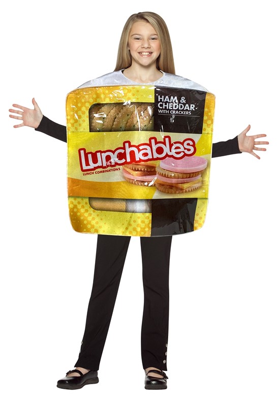 Rasta Imposta Kraft Lunchables Convenience Meals Halloween Costume, Child Size 7-10 1702-710