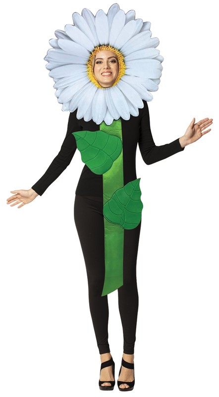 Rasta Imposta Daisy Flower Costume, Adult One Size 1164