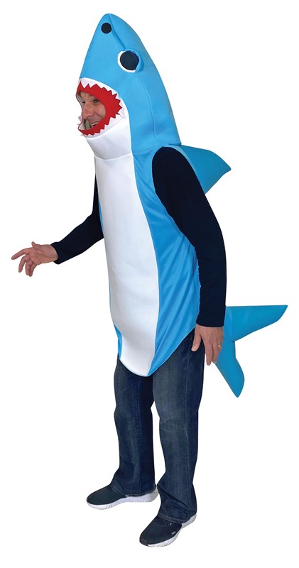 Rasta Imposta Ultimate Blue Shark Costume, Adult Size Large-Extra Large 1207-LXL