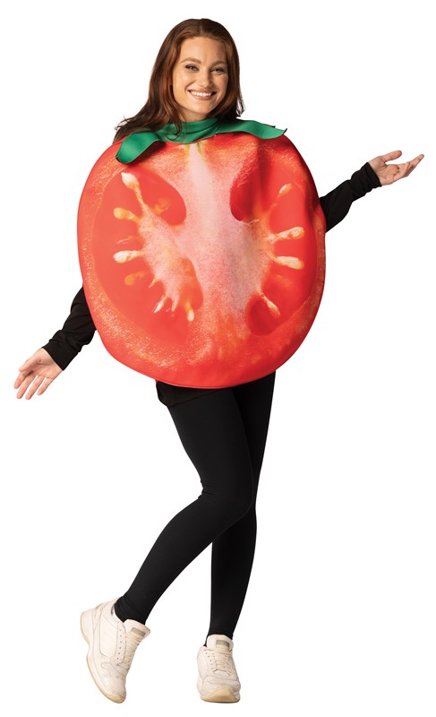 Rasta Imposta Tomato Slice Halloween Costume, Adult One Size GCR7811