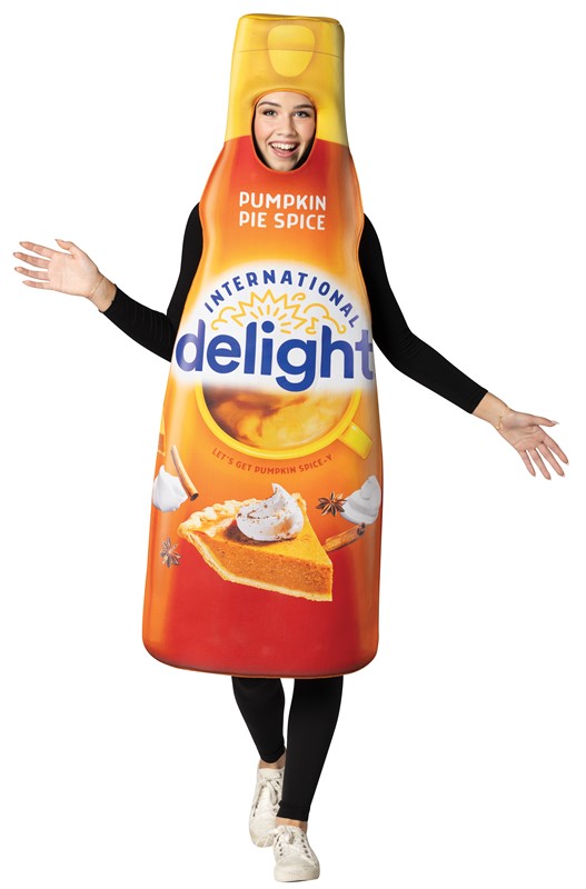 Rasta Imposta International Delight Pumpkin Pie Spice Creamer Costume, Adult One Size 30036-OS