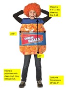 Rasta Imposta Cheeseballs Costume, Child Size 7-10 6206-710 View 2