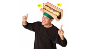 Rasta Imposta Philly Cheesesteak Hat, Adult One Size 1920 View 2