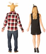 Rasta Imposta Deer in Headlights Couple Costume, Adult GC6196 View 2