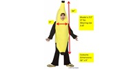 Rasta Imposta Banana Child Costume, Toddler Size 3-4T 931 View 2