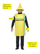 Rasta Imposta Yellow Mustard Costume, Adult One Size 306 View 2