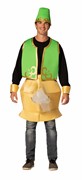 Rasta Imposta Genie In The Lamp Costume, Adult One Size GC6085 View 2