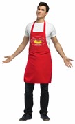 Rasta Imposta Hot Dog Vendor Dirty Apron Costume, Adult One Size GC6956 View 2