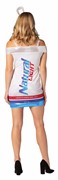 Rasta Imposta Natural Light Beer Can Dress Costume, Women's Sizes S-M 1476-SM View 2