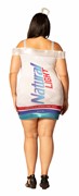 Rasta Imposta Natural Light Beer Can Dress Costume, Women's Sizes L-XL 1476-LXL View 2