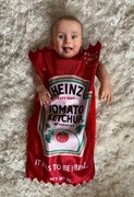 Rasta Imposta Kraft Heinz Tomato Ketchup Packet Bunting Halloween Costume, Baby Size 3-9 month GC4870 View 2