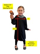 Rasta Imposta Supreme Justice Robe Costume, Child 3-4 GC149834 View 2