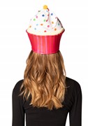 Rasta Imposta Pink Cupcake Hat Costume, Adult One Size 1289 View 2