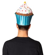 Rasta Imposta Blue Cupcake Hat Costume, Adult One Size 1290 View 2